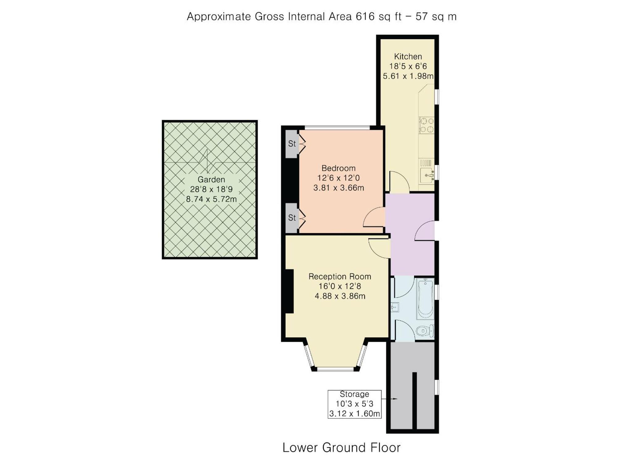 Pass The Keys Private Garden Apartment By Tulse Hill Station Λονδίνο Εξωτερικό φωτογραφία